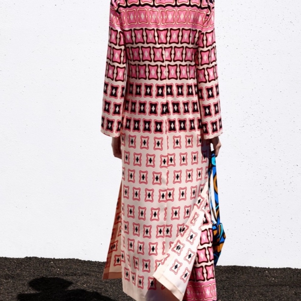 Zara Blogger Favorite geometric dress - Picture 9 of 9